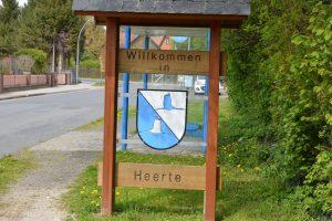 Ortstafel Salzgitter-Heerte